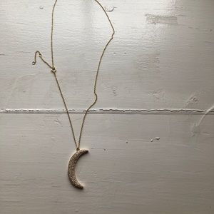 South moon under half moon necklace